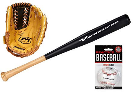 Vancouver, Franklin Baseball-Set für Rechtshänder