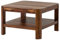 MASSIVMOEBEL24.DE Toronto Couchtisch Sheesham/Palisander - Verschiedene Größen und Farben, Farbe:Dunkelbraun gewachst, Größe:70x70 cm