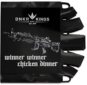 Bunker Kings Knuckle Butt Supreme Tank Grip, – Kompatibel mit Carbon Fiber und Aluminium Air Systemen, Winner Winner Black