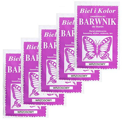 5 x 10g Batikfarbe Textilfarbe Stofffarbe färben, bitte Farbmix wählen, Farbe:lila