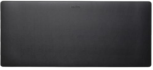 ENHANCE TCG-Spielmatte aus PU-Leder – Tisch-Spielmatte aus Kunstleder mit Glatter Oberfläche, Genähten Kanten – Kompatibel mit Pokemon, YuGiOh, MTG, Herr der Ringe und Anderen TCG und LCG – Schwarz