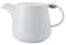 Maxwell & Williams AY0350 Teekanne Weiß, 1200 ml, Serie Round – Porzellan, Edelstahldeckel, Sieb, klassisch, Geschenkbox
