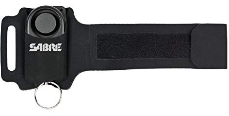 SabreRed Personen-Alarm 120dB für Sportler - Mit verstellbarem, reflektierendem und wetterbeständigem Handgelenk-Gurt für Outdoor Aktivitäten, 300m Reichweite - Persönliche Sicherheit für jedermann!