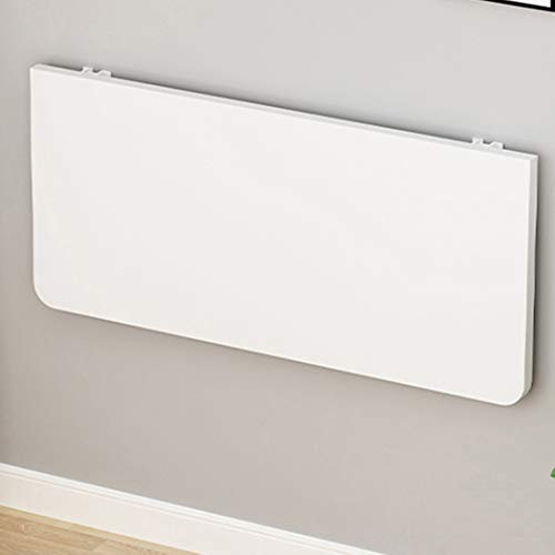 Wandklapptisch Holz Wandtisch klappbar Küchetisch Beistelltisch Laptoptisch Esstisch Schreibtisch Mehrzwecktisch (Weiß)