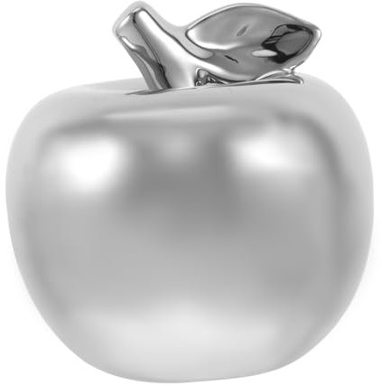 PRETYZOOM Keramik Apfel Deko Weihnachten Tischdeko Weihnachtsdeko Weihnachtsschmuck Porzellan Früchte Obst Wohnzimmer Skulptur Statue Urlaub Deko