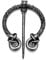 Hotaden Broche Viking écharpe Cape Châle Fermoir à Boucle Pin pour Les Femmes Costume Broches Accessoires Décor