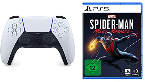Sony DualSense Wireless-Controller [PlayStation 5] + Marvel's Spider-Man: Miles Morales - [PlayStation 5]