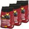 AMOS Instant Light Barbecue Charcoal 6 x 850g BBQ Grill Coal Bags