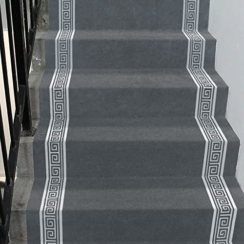 MFXI Tappetini Antiscivolo per Scale,Tappeto Autoadesivo Scale,Copri Gradini per Scale,0.8m,per Scale Esterne e Interni