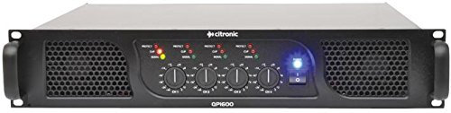 CITRONIC POWER AMPLIFIER, 2U, 4X400W | AMPLIFIERS AUDIO VISUAL, 1 X QTY - QP1600