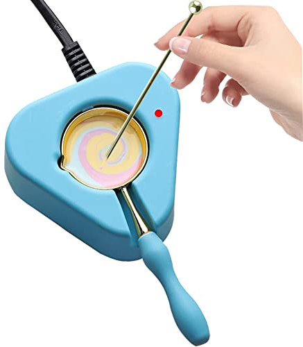 Electric Wax Seal Warmer, Wax Melt Warmer for Wax Seal Stamp, Great Tool for Wax Seal Kit Melting Wax Seal Beads,Wax Seal Sticks (Electric Type #1)