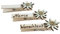 3 Glubbal (Glupperl) Edelweis - mit Text (individuell)