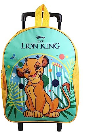 Bagtrotter Rucksack mit Rollen 31 cm mütterlich König der Löwen Grün