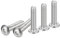 DTGN #6-32x5/8 Tornillos de Cabeza Redonda con Hexágono Interior Paquete de 100 Bueno para Máquinas Acero Inoxidable 304 18/8 Rosca Completa Unc Fijaciones