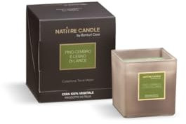 Nature Candle Linea Terra Mater - Duftkerzen 210 g - Zirbenholz und Lärchenholz