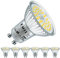 EACLL GU10 LED Kaltweiss 9W Ersetzt 125W Halogen Leuchtmittel, 6er-Pack. 1150 Lumen 5000K Birnen, AC 230V Flimmerfrei Strahler, Abstrahlwinkel 120° Spot, Nicht Dimmbar Reflektorlampen