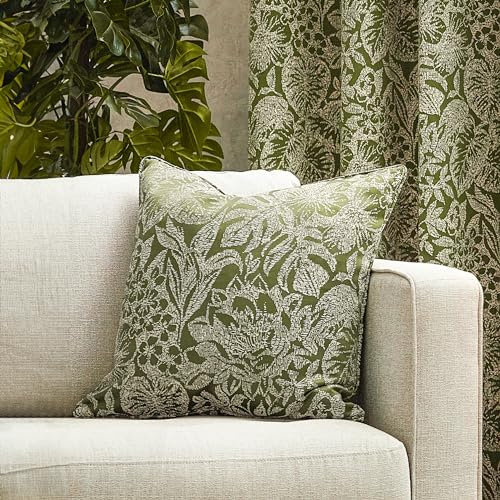 Wylder Nature Bali Botanical Jacquard Kissen mit Polyesterfüllung
