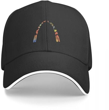 LXCUDXZ Baseball Kappe Neue STL Arch Baseball Cap Strand Luxus Cap Pferd Hut Kappe Weibliche Männer Party Geschenk