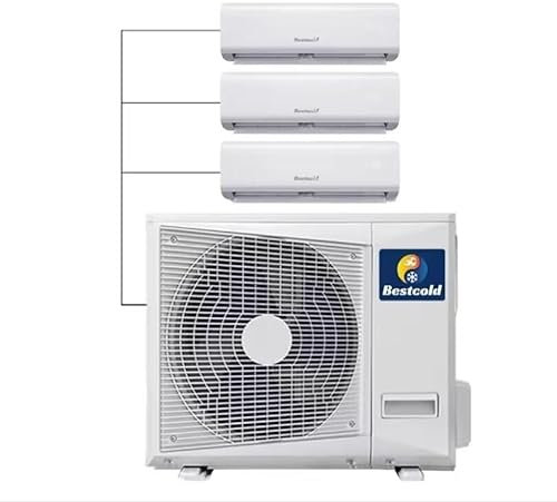 36000BTU Ductless Multi 12k Zones Mini Split Air Conditioner & Heater - 3 Zones