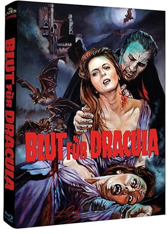 Blut für Dracula - 2 Disc Mediabook ( Prince of Darkness / The Bloody Scream / Revenge of Dracula ) Cover G - Limited 222er Edition - HAMMER EDITION - Blu-Ray
