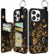 Shorogyt for iPhone 11 Pro Max Wallet Case with Card Holder - Cute Designer Butterfly Pattern Kickstand Magnetic Clasp Back Flip Folio Leather Phone Cases for Women Men Girls for iPhone 11 Promax