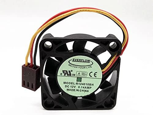 REAMTONY R124010BH EVERFLOW 40mm Cooling fan 12V 0.14A 3-pin Cooling fan