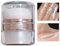 Radiant Glow Puff, kompakter Aufheller, Highlighter für Gesicht und Körper, leichte Anwendung mit Akzenten für Nase, Wangen und Nagelhaut, Make-up-Set