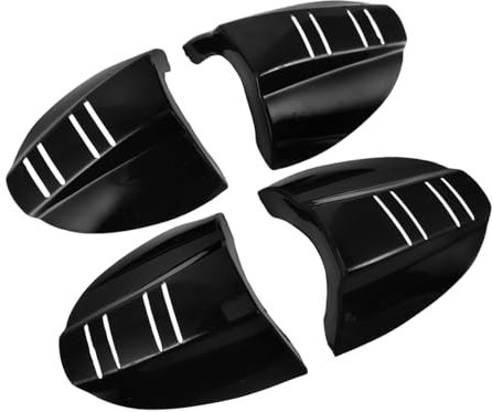 DINHEAROM 4 Stück Brillen Seitenschutz Klare Schutzflügel für Augensicherheit für Industriellen Einsatz Einfache Installation und Langlebiges Material