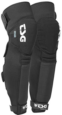 TSG Erwachsene Knee-Shinguard Temper A 2.0 Schienbeinschoner, Black, L