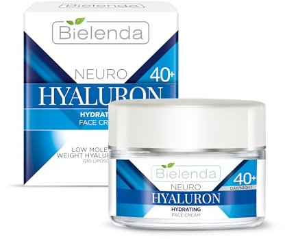 Bielenda Neuro Hialuron Moisturising Face Cream Smoothes Wrinkles And Improves Skin Firmness Moisturizing Face Cream Concentrate 40+ Day/Night - 50 ml