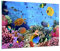 Bilder auf Glas 100x70cm Glasbild Korallenriff Groß Wanddeko Bild im Glas Schlafzimmer Küche Deko Wandbilder Dekoration Wohnzimmer Modern Wall Decor Glasdruck Wand Kunstdruck Art GAA100x70-3569