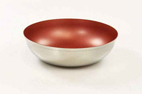 Tupperware Ensaladera Allegra de 800 ml Acero Inoxidable Rojo 34321