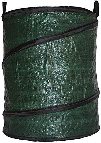 SPARES2GO Collapsible Garden Waste Removal Heavy Duty Bag with Handles - 90 Litre (Pack of 1)