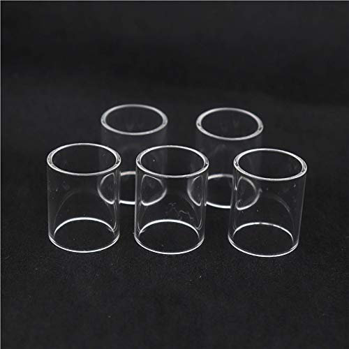 5pcs Ersatzglas-Behälter fit for uwell Krone 3 5ml / passend for Krone 2 / fit for valyrischem 5ml / fit for Nunchaku Behälter 5ml (Farbe : Crown 3 5ML)