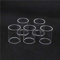 5pcs Ersatzglas-Behälter fit for uwell Krone 3 5ml / passend for Krone 2 / fit for valyrischem 5ml / fit for Nunchaku Behälter 5ml (Farbe : Crown 3 5ML)