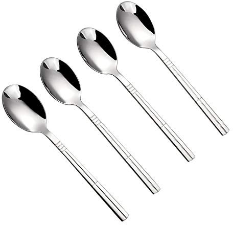 Eudokky Set of 12 Stainless Steel Tea Spoons, Small Spoons for Tea, Coffee