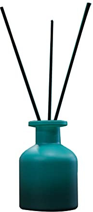 150ml/5oz Empty Refillable Glass Diffuser Bottles Aromatherapy Jar Container Fragrance Accessories Use for DIY Replacement Reed Diffuser Sticks Sets Essential Oils Crafts Decor (Blue Gradient)