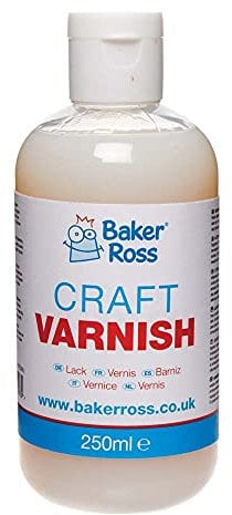 Baker Ross FE585 Craft Varnish Bottle - Pack of 1, Acrylic Varnish, Art and Craft Supplies for Children