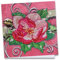 Ideen mit Herz Diamond-Painting-Grußkarte | Strass-Edition | 16 x 16 cm | 370 g/m² | inkl. Steine, Umschlag & Werkzeug (Christrose)