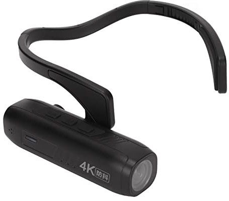 ASHATA Cámaras Montadas en la Cabeza 4K, FHD 4K 30FPS Manos Libres Videocámara Portátil Cámara de Visión Nocturna, Antivibración WiFi Vlog Cámara Grabadora Webcam, IPX5 a Prueba de Agua(Rojo)