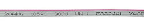 Ribbon Cable, 6 CORE, 28AWG, 30.5M, Ribbon Cable/Wire, Qty.30 | R2651DTSY06SC85