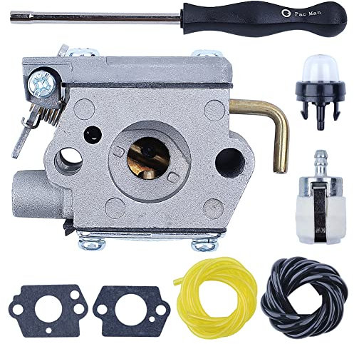 Gubeter Vergaser-Kit, für Ryobi Motorhacken 210R 775R 2800M Trimmer 280R Gebläse 310Bvr Vac/Blower, Ryan/für Ryobi 105R 132R 767R 775R, Ersatz-OEM-Teil für Walbro Wt-827 Wt-827-1