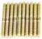 Dübelschrauben, Doppelseitige Schraube, Eisen, 10 Stück, 6 X 60 Mm, Dübelschraube, Holzbearbeitung, Möbelverbinder, Doppelseitige Schraube