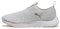 PUMA Women Softride Remi Slip-on Knit Wn's Zapatillas para correr en carretera, Ash Gray Puma White Rose Gold, 41 EU