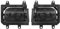 EMTOG 1 Paar Frontstoßstange Nebelscheinwerfer Nebelscheinwerfer mit Glühlampen passend for BMW E30 318i 1985-1993 63171385945 63171385946 Abdeckung für Nebelscheinwerfer