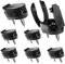 Prasacco 6 piezas recogedor de pelotas de golf superior recuperador de pelotas de golf plegable herramienta de recogida de pelota de golf accesorios de golf