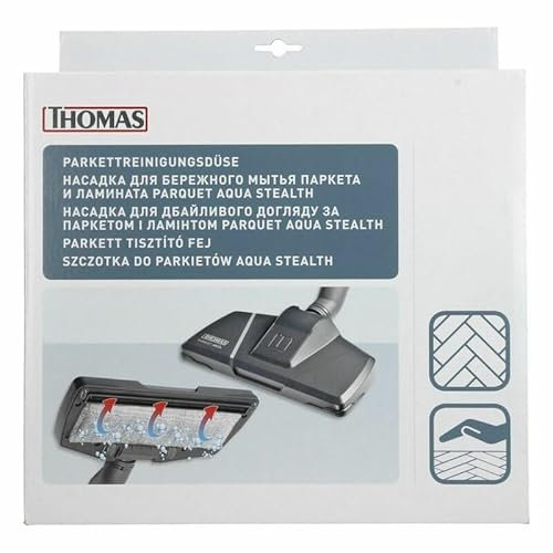 LUTH Premium Profi Parts Bodendüse kompatibel mit Thomas 787247 Parkettreinigungsdüse mit Schlauch für Waschsauger