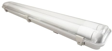 Milagro Luminaria hermética 2x60cm para lámpara fluorescente LED