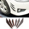 Frontspoiler Lippe Spoilerlippe Splitter für Audi A1 A3 A4 A5 A6 A7 A8 B6 B7 B8 B9 C6 C7 C8 D3 D4 D5 D6, Frontstoßstange Spoiler Lippe Diffusor Splitter, Auto Styling Zubehör,Glossy Black
