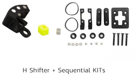 TH8S Magnetic Mod Cambio Modificador de nueva generación y secuencial | Sensación mejorada [Thrustmaster TH8S] (PC, PS, Xbox) (H Shifter + kits secuenciales)